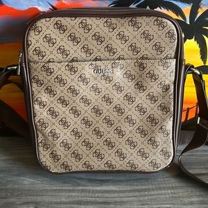 Brown GUESS Crossbody Bag